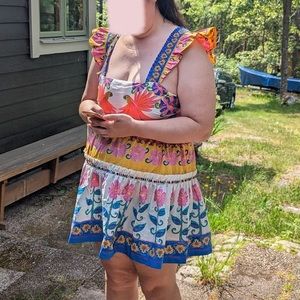 Farm Rio *Vivid Garden* Mini Dress